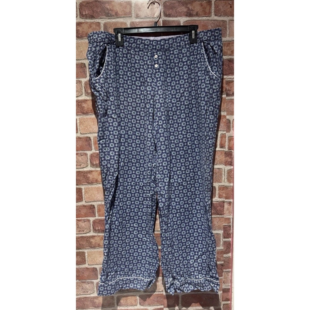Victoria Secret Pajama Pants Women's Size‎ XL Abstract Geometric Pattern Elastic